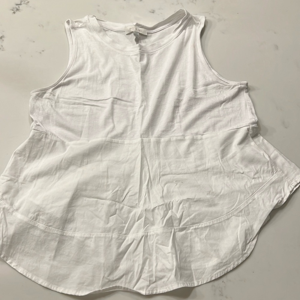 Anthropologie x eri + ali Sleeveless Peplum Top
